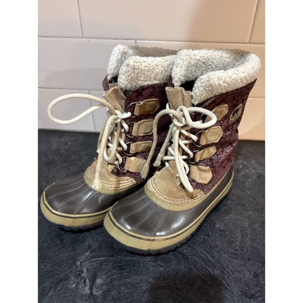 Sorel Floral Winter Boots